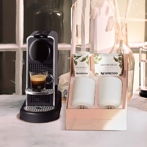 Cafetera Nespresso Citiz Platinum, Pack Aromaria