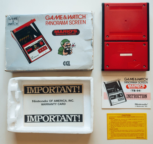 Nintendo Game & Watch Mario's Bombs Away (Usado)