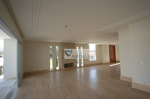 Casa À Venda, 497 M² Por R$ 5.800.000,00 - Alphaville Conde Ii - Barueri/sp - Ca0955