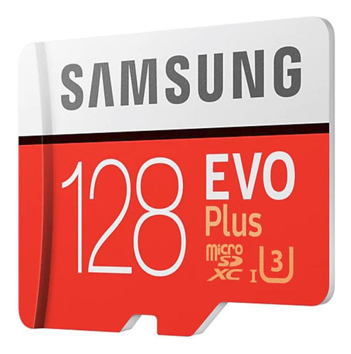 Cartão Micro Sd Sdxc Samsung Evo Plus 128gb 100mb/s U3 4k