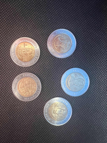 Monedas Del Centenario De La Revolución