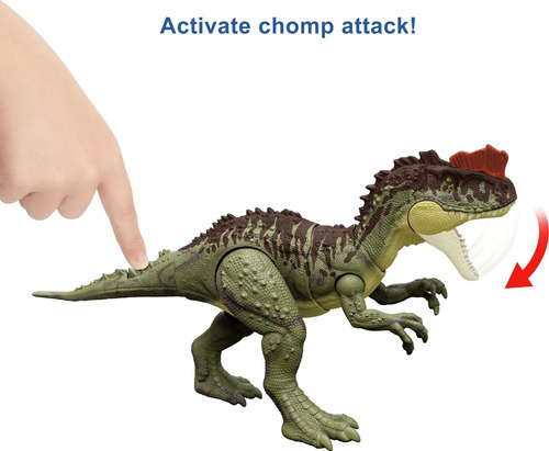 Jurassic World ® yangchuanosaurus Dinosaurio Con Mordida Art