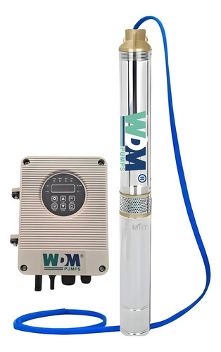 Bomba Submersa Solar Wdm 750w Comando Externo Poço Até 90m