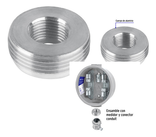 Kit Cfe Para 2 Medidor Acometida Mufa 3m Bifasico Para 220v