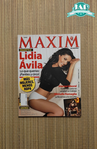 Revista Coleccionable Maxim Lidia Ávila Junio 2007