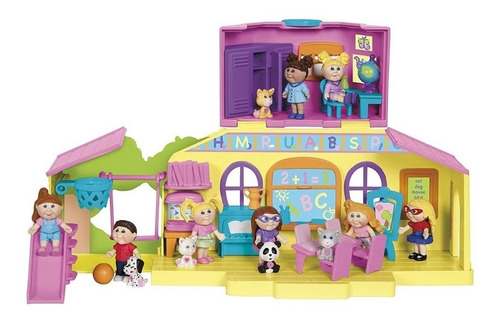 Little Sprouts Playset Escuela Y Figuras Tor 37305 La Torre