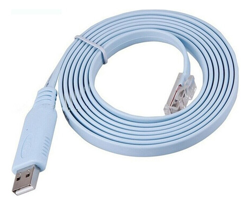 Cable Red Exterior Consola Cisco Usb Rj45 Directa A Usb 1,8 