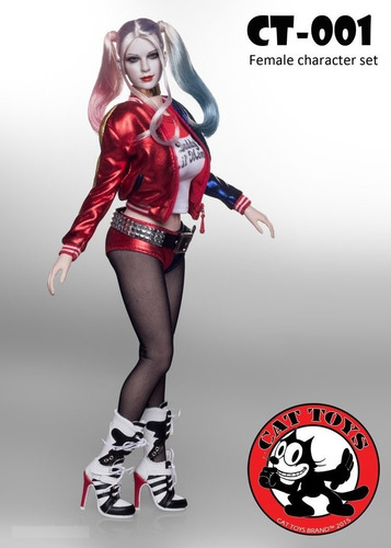 Harley Quinn: Suicide Squad. 1/6 Set. Cat Toys. Phicen. 2016