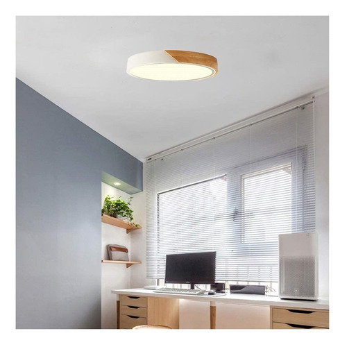 Imagen 3 de 6 de Lámpara led de pared, techo Serlux Panel LED Redondo Cerchio 18W color blanco 220V-240V por 1 unidad