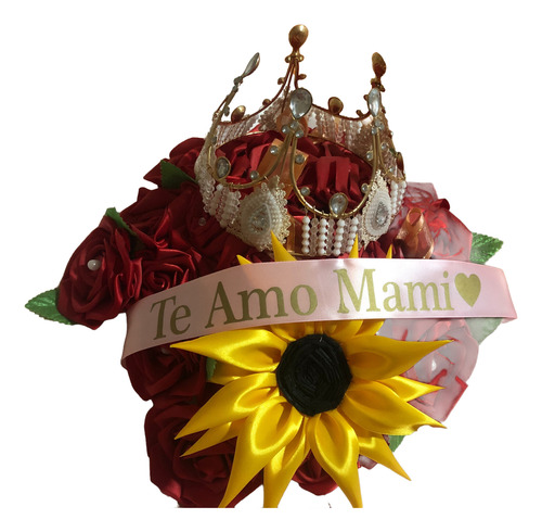 Liston Con Frases Ideal Para Tus Regalos O Ramos De Flores Rojo Negro Rosa Blanco Te Amo Mami
