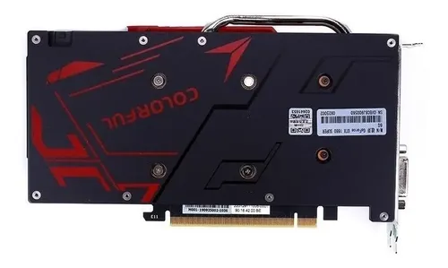 Placa De Vídeo Nvidia Colorful Geforce Gtx 1660 Super 6gb