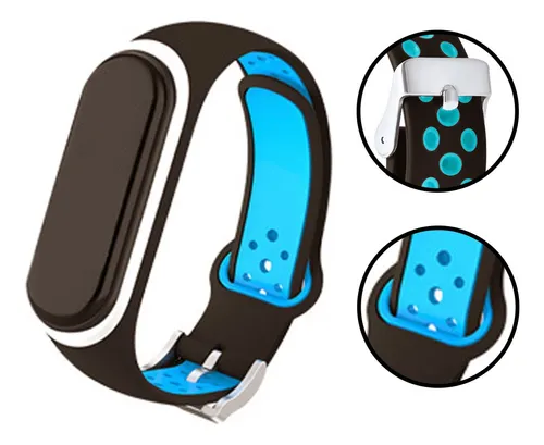 Malla Correa Xiaomi Siliconas Band 5 Mi band 6 - Buenos Aires Tecno