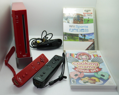 Nintendo Wii Edicion Roja