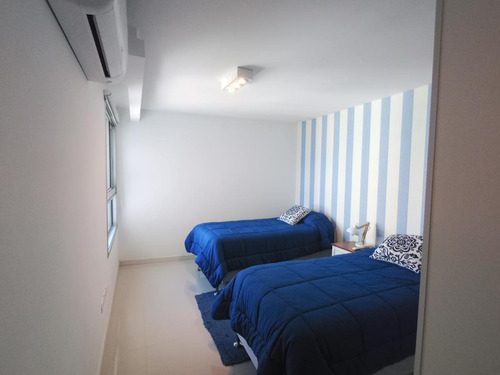 Apto ,vista Al Mar, 3 Dormitorios, Parrillero, Amenities, Playa Brava