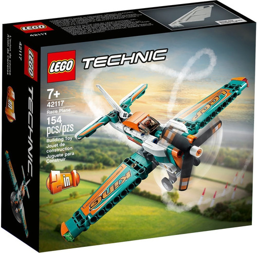 Lego® Technic - Avión De Carreras (42117) Cantidad de piezas 155