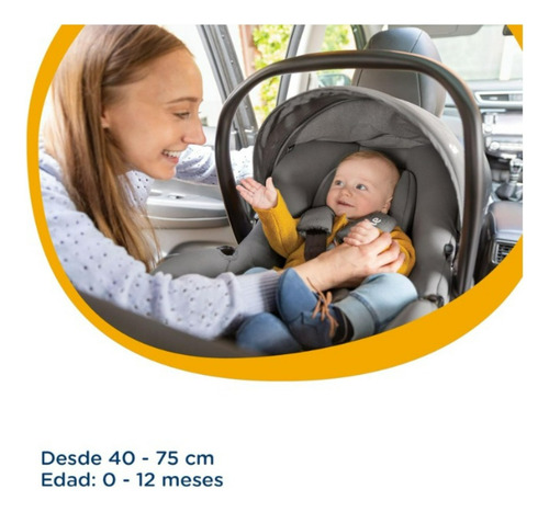 Carrinho Parcel Eclipse + Bebe Conforto I-snug Shale - Joie
