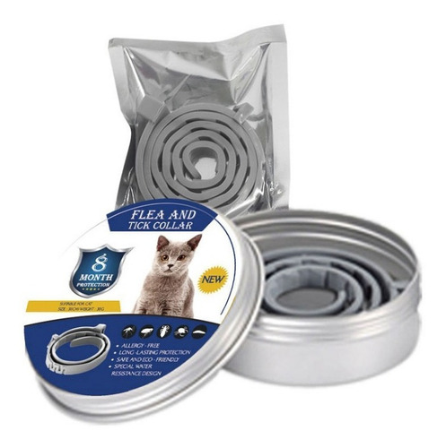 Imagen 2 de 11 de Collar Anti Pulgas Y Garrapatas Para Perros Y Gatos