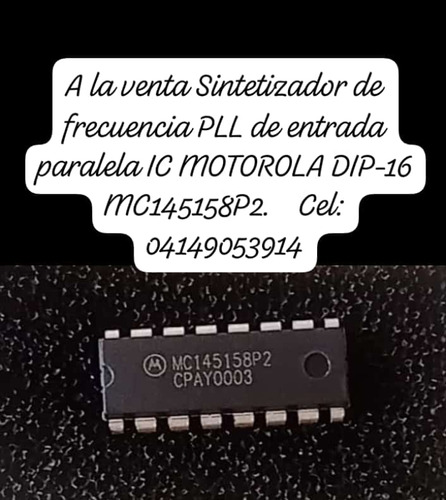 Sintetizador De Frecuencia Pll De Entrada Paralela Ic