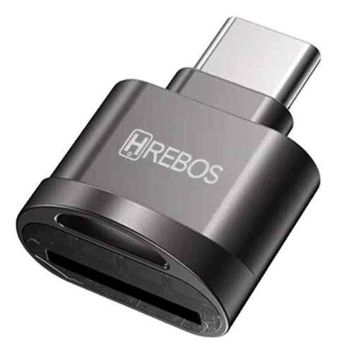 Adaptador Otg Leitor Cartão De Memória Micro Sd Para Usb-c