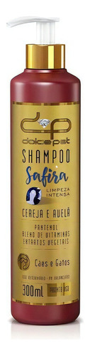 Shampoo Limpeza Intensa Cereja E Avelã Dolce Pet - 300 Ml