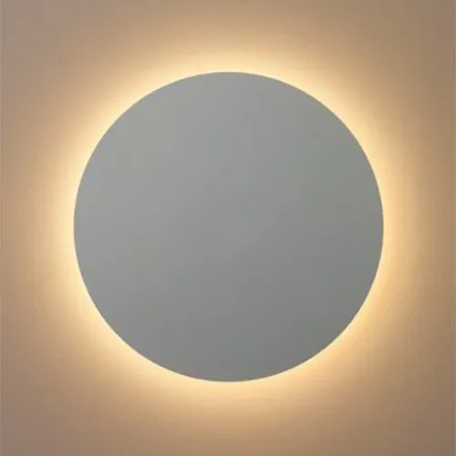 Plafon Aplique Eclipse Imdi Blanco 45cm Led Calido