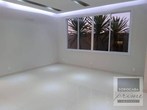 Imagem 24 de 30 de Sobrado Com 4 Dormitórios À Venda, 395 M² Por R$ 2.200.000 - Alphaville Nova Esplanada I - Votorantim/sp, Próximo Ao Shopping Iguatemi. - So0173