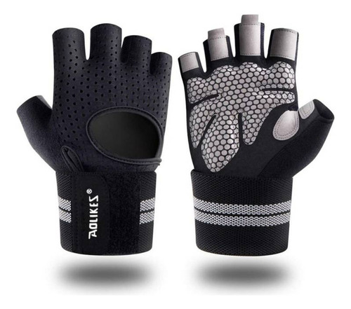 Guantes De Entrenamiento Con Muñequera S M L Gym Crossfit 