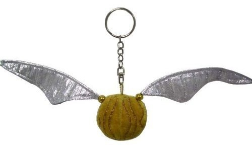 Cadena Harry Potter Snitch Dorada Felpa Clave.