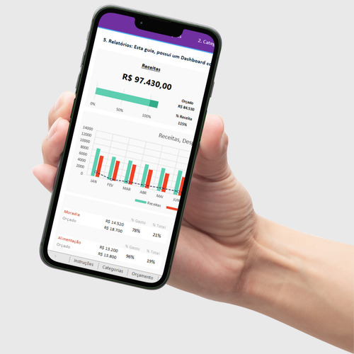 Planilha Excel Controle Financeiro Pessoal Atualizada