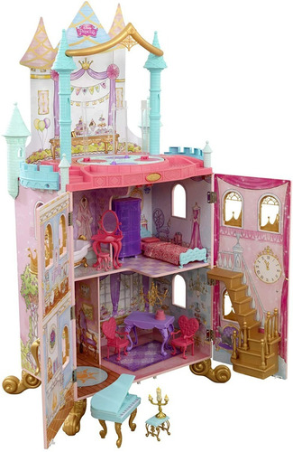 Castillo Disney Princesas Casa Muñecas Juguete Niñas