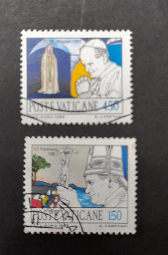 Sello Postal - Vaticano - Viajes Del Papa - 1984