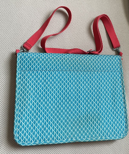 Fichario Kipling Usado Azul/branco/vermelho (Usado)