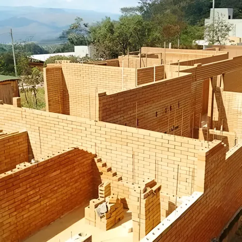 Projeto Para Construir Casas Com Tijolos Ecológicos. 