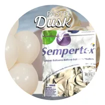 Comprar 100 Globos Pastel Dusk Crema # 5 Sempertex Latex Pastel