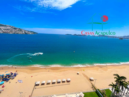 Cad Azálea Y Jazmín 1401 Y 1402. Terraza Con Vista Frontal Al Mar. En Condominio De Playa