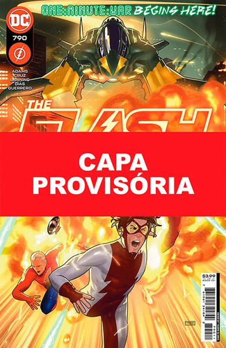 Flash, De Jeremy Adams, Roger Cruz. Série Dc Editora Panini, Capa Mole, Edição 01 Em Português, 2023