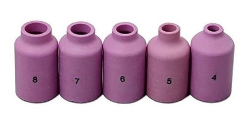 Tig Alumina Gas Lente Boquilla Vaso De Ceramica 54n14 (# 8