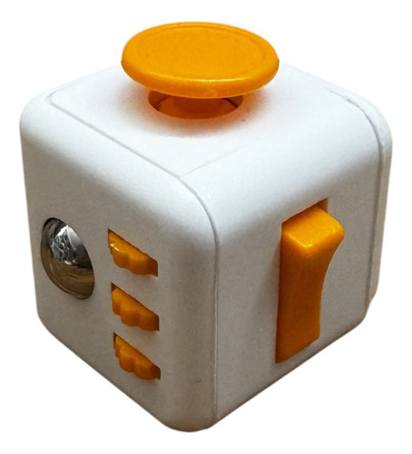 Dado Fidget Cube Anti Estrés Stress Ansiedad 2.5 Cms 6 Caras