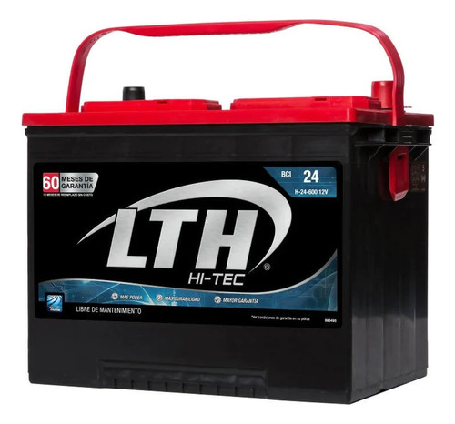 Batería Lth Hi-tec Modelo: H-24-600