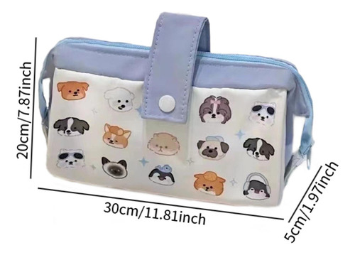 Lindo Estuche Para Lápices De Perro, Bolsa De Cachorro