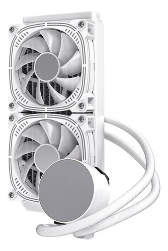 Water Cooler Acegeek Temp C240, Argb, 240mm, Branco