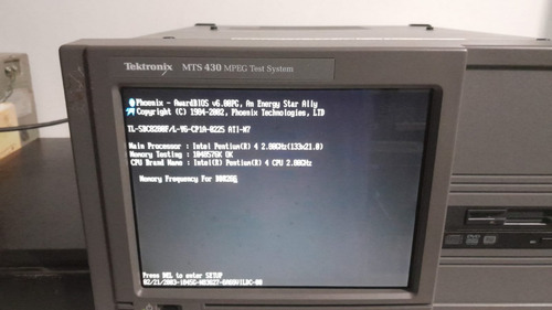 Tektronix Mts 430 Mpeg Test System