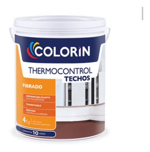 Fibrado Transitable Colorin Thermocontrol Impermeable X 1 Kg