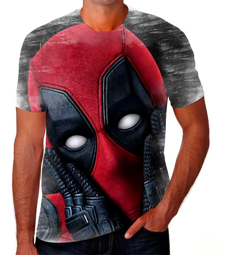 Camisa Camiseta Dead Pool Mercenário  Envio Rápido 09