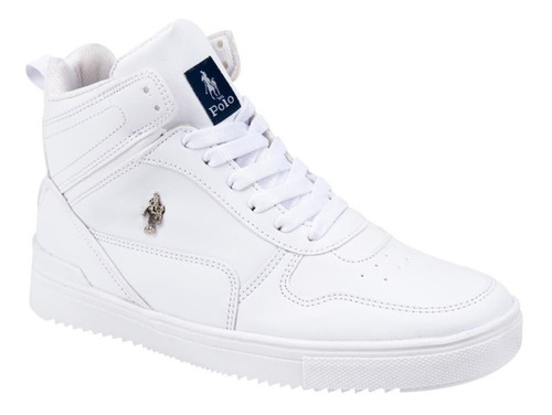 Tenis Casual De Dama Hpc Polo 439 Color Blanco