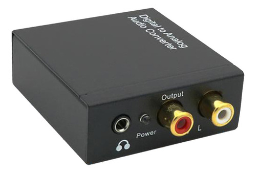 Li 192 Khz De Audio Digital A Analógico Dac Spdif Óptico A L