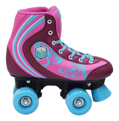 Patines Nuevo! Epic Cotton Candy Quad  Con 2 Cordones Pr Ptn