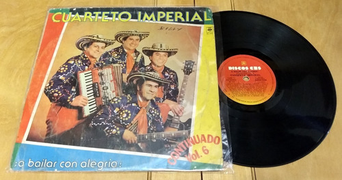 Cuarteto Imperial Continuado Vol 6 Disco Vinilo Lp