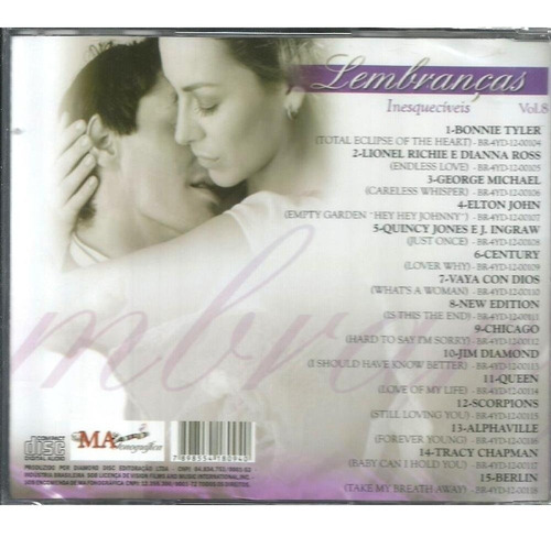 Cd Lembranças Inesquecíveis - Volume 8