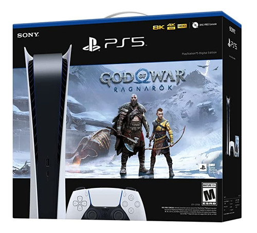 Consola De Edición Digital Ps5: Paquete God Of War Ragnarok